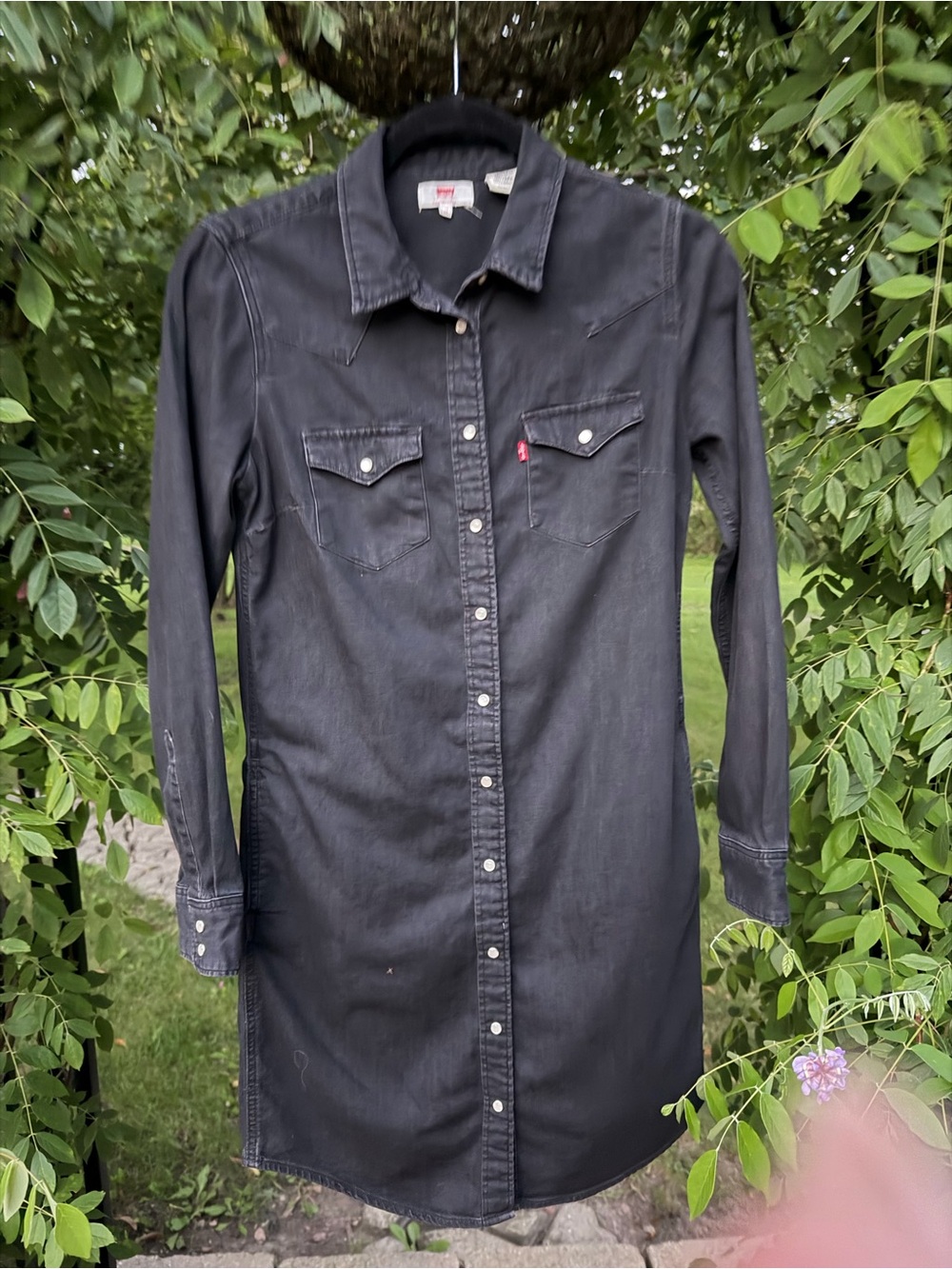 Levi's Black denim Dress